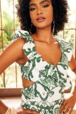 Gwen Embroidered Ruffled Maxi Dress - Image 5