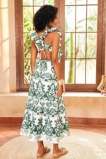 Gwen Embroidered Ruffled Maxi Dress - Image 2