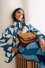 Hadley Geometrical Printed Quilted Puffer Jacket - Image 2