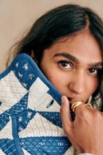 Hadley Geometrical Printed Quilted Puffer Jacket - Image 5