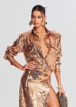 Heloise Sequins High Slit Set - Image 6