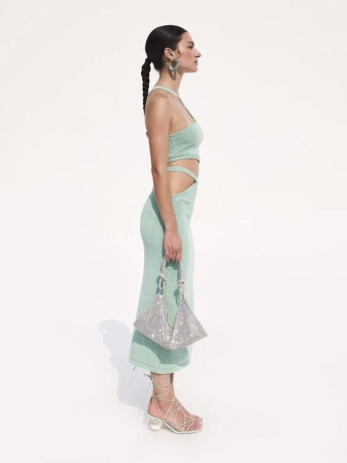 Hermosa Asymmetry Cut-out Knit Set - Image 3