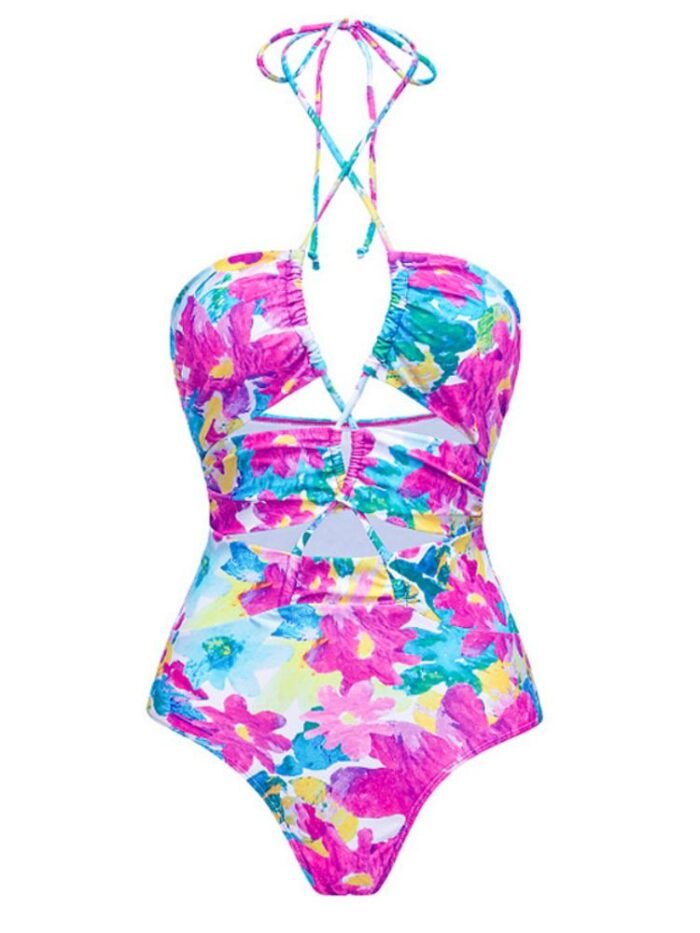 Hilda Printed Two-piece Swim Set - Image 6