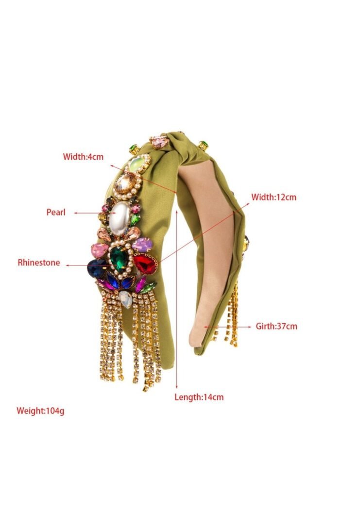 Hulda Broque Headband - Image 5