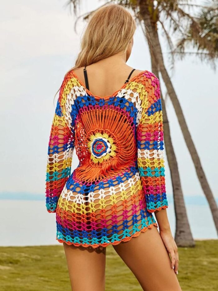 Ina Crochet Halo Beach Cover-up - Image 5