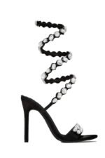Ivy Rhinestone Ankle Wrap Stiletto Heel