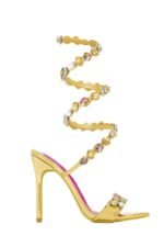 Ivy Rhinestone Ankle Wrap Stiletto Heel - Image 4