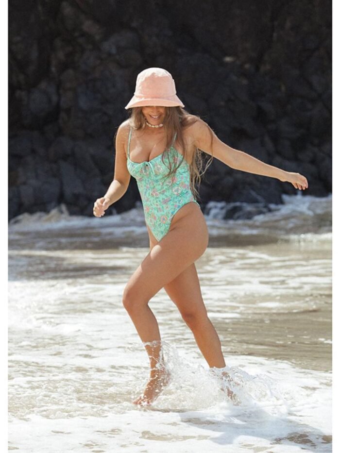 Jan Floral Printed Swimsuit - Image 2