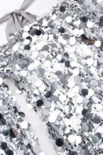 Jane Sequins Backless Mini Dress - Image 5
