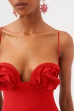 Joyce Strappy Flower Two-pieces Swim Set - Image 5