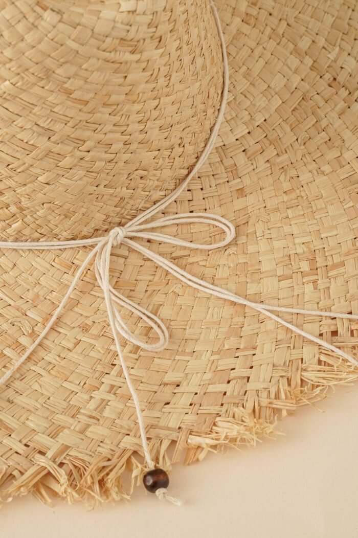 PHhyllis Trimed Straw Hat - Image 5