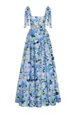 Kacey Hydrangea Printed Strap Maxi Dress - Image 5