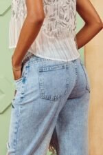 Liza Floral & Sun Printed Ripped Jeans - Image 3