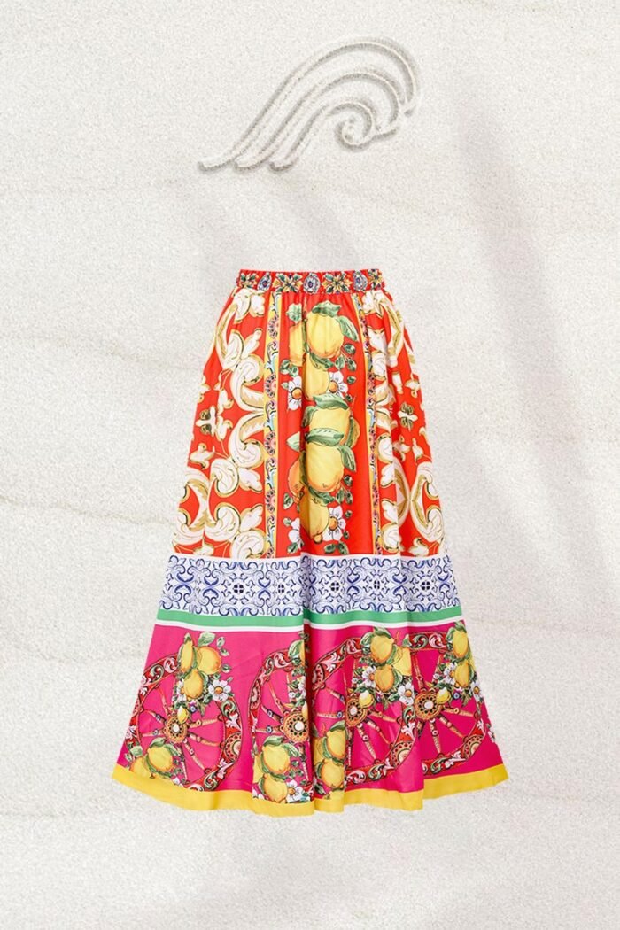 Lucinda Printed Ruffle Two-pieces Swim Set - Image 6