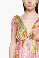 Lyuba Printed V-neck Maxi Dress - Image 4