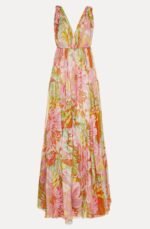 Lyuba Printed V-neck Maxi Dress - Image 5