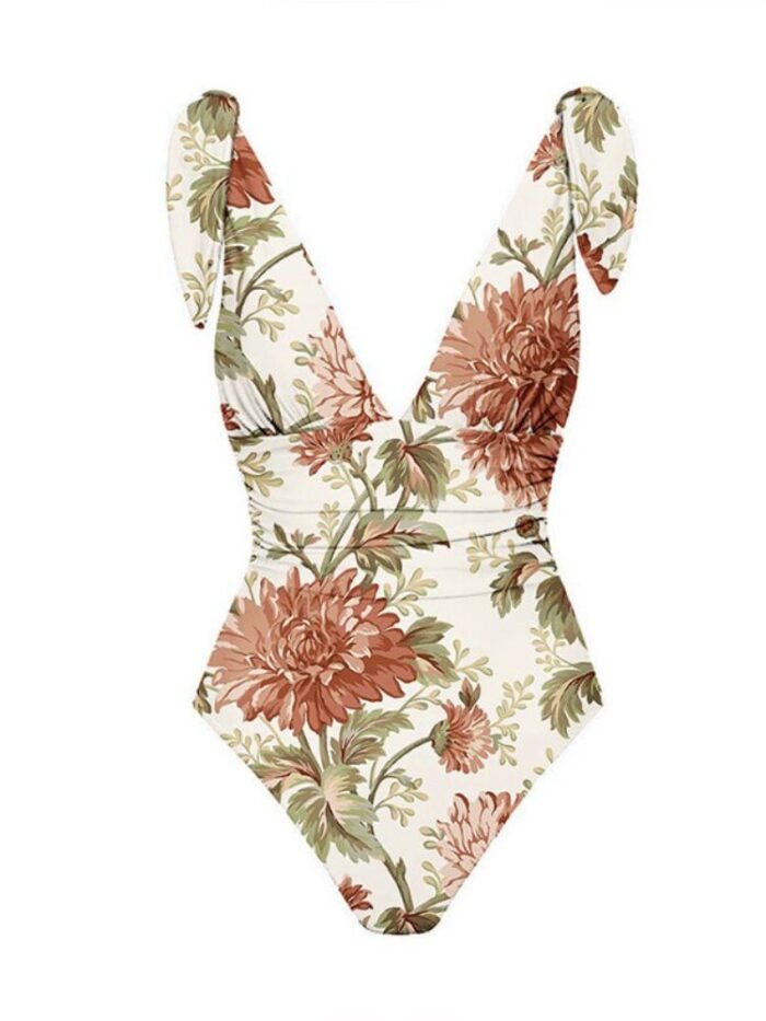 Marcia Vintage Print Swim Set - Image 5