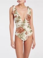 Marcia Vintage Print Swim Set - Image 2