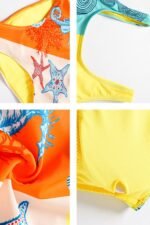 Mavis Ocean Printed Swimsuit - Image 3
