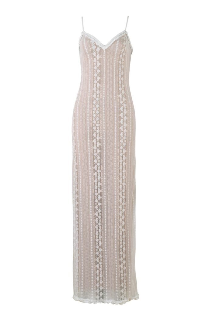 Melinda V-Neck Lace Set - Image 9
