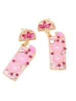 Mocktail Diamante Drop Earrings - Image 7