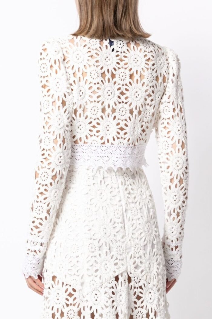 Myra Hollow Embroidered Lace Set - Image 4