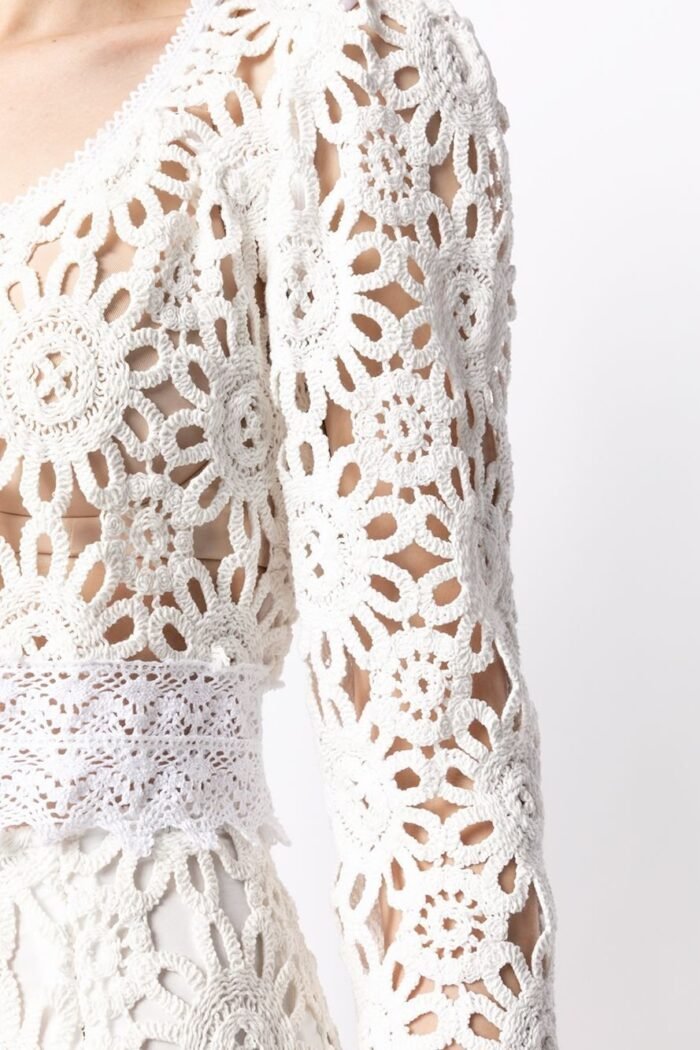 Myra Hollow Embroidered Lace Set - Image 5