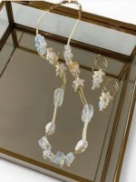 Nina Star Shell Pearl Two-piece Jewelry Set - Image 5