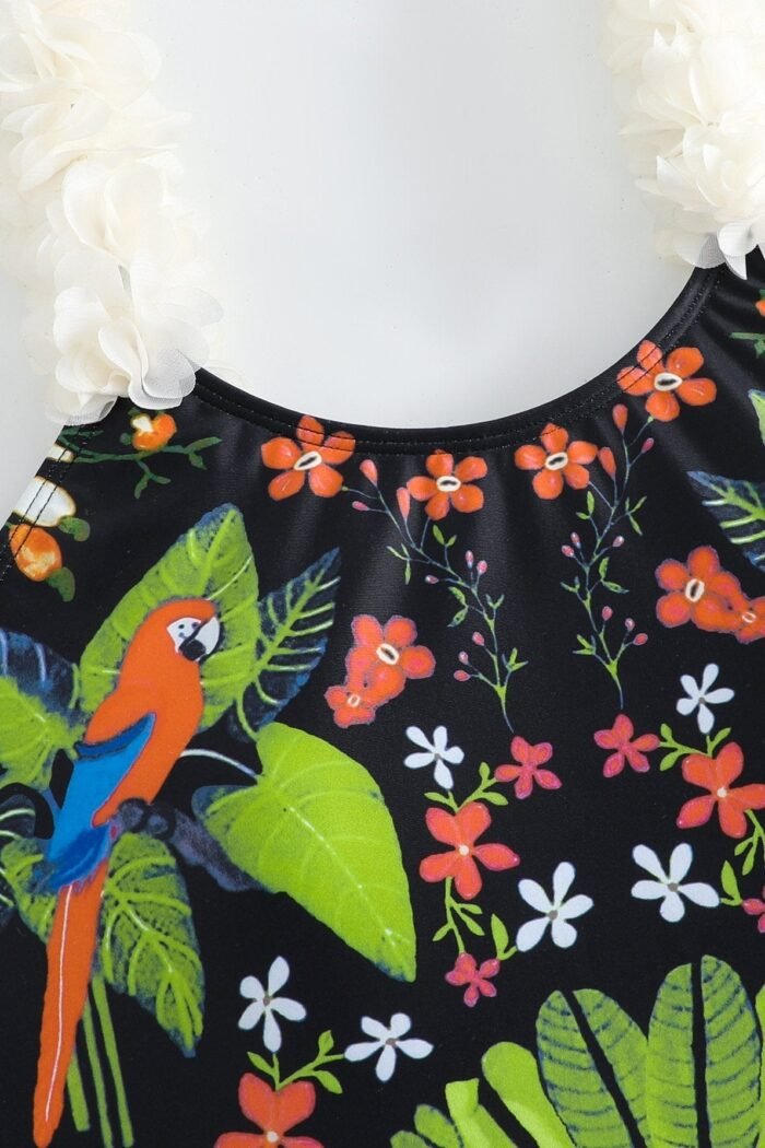 Paula Printed Gathered Two-pieces Swim Set - Image 6