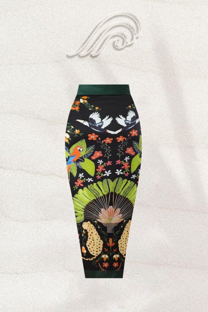 Paula Printed Gathered Two-pieces Swim Set - Image 5