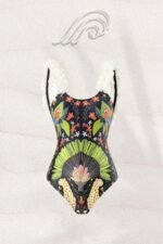 Paula Printed Gathered Two-pieces Swim Set - Image 2