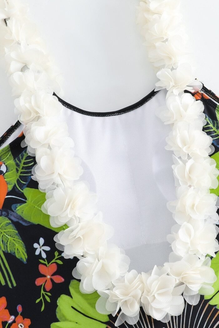 Paula Printed Gathered Two-pieces Swim Set - Image 7