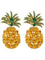 Pineapple Diamante Drop Earrings - Image 6