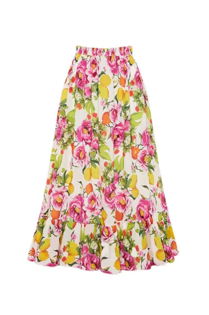 Nate Printed Ruffle Three-pieces Swim Set - Image 5