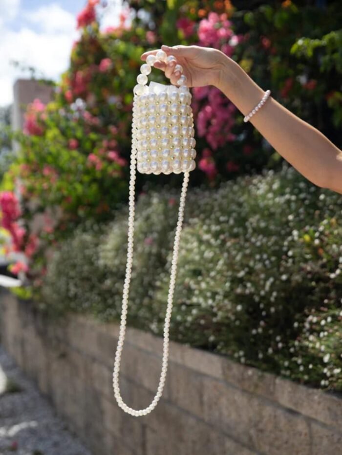 Renate Pearl Bucket Bag - Image 7
