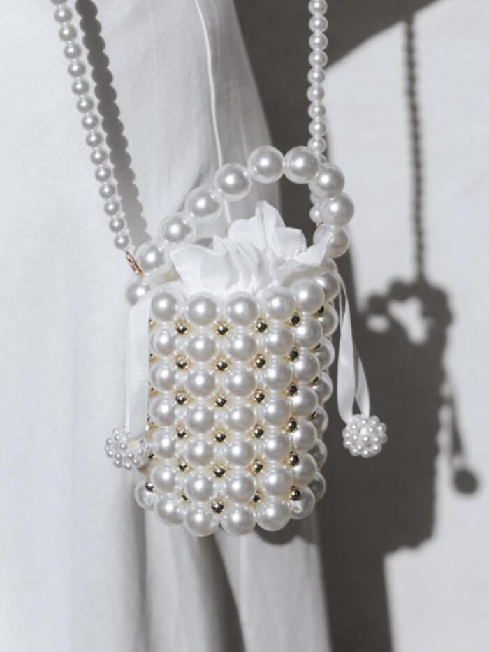 Renate Pearl Bucket Bag - Image 1