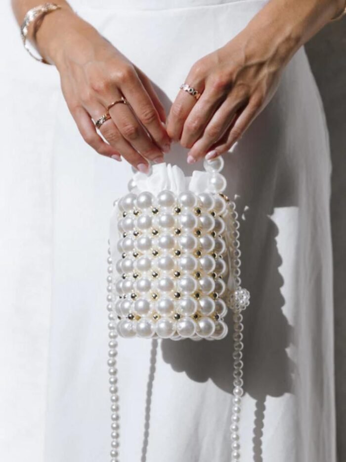 Renate Pearl Bucket Bag - Image 2