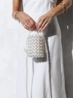 Renate Pearl Bucket Bag - Image 4