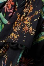 Rosa Shirred Printed Mini Dress - Image 6