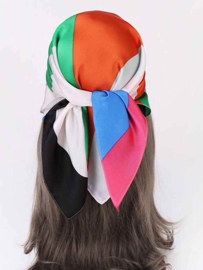 Sandra Abstract Print Headscarf - Image 1