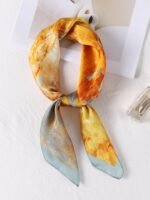 Sharon Landscape Print Headscarf - Image 3