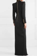 Simona Tuxedo Maxi Blazer Dress - Image 3