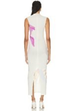 Tara Printed Turtleneck Maxi Tank Dress - Image 6