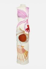 Tara Printed Turtleneck Maxi Tank Dress - Image 9