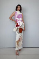 Tara Printed Turtleneck Maxi Tank Dress - Image 2