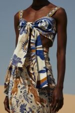 Thelma Printed Three-piece Swim Set - Image 2
