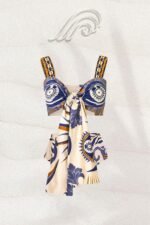 Thelma Printed Three-piece Swim Set - Image 3
