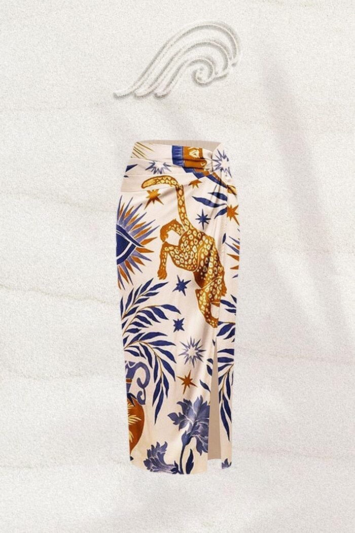 Thelma Printed Three-piece Swim Set - Image 4