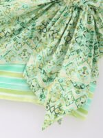 Val Retro Printed Wrap Mini Skirt - Image 3