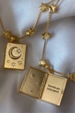 ‘You're My Soulmate’ Openable Constellation Book Necklace - Image 3